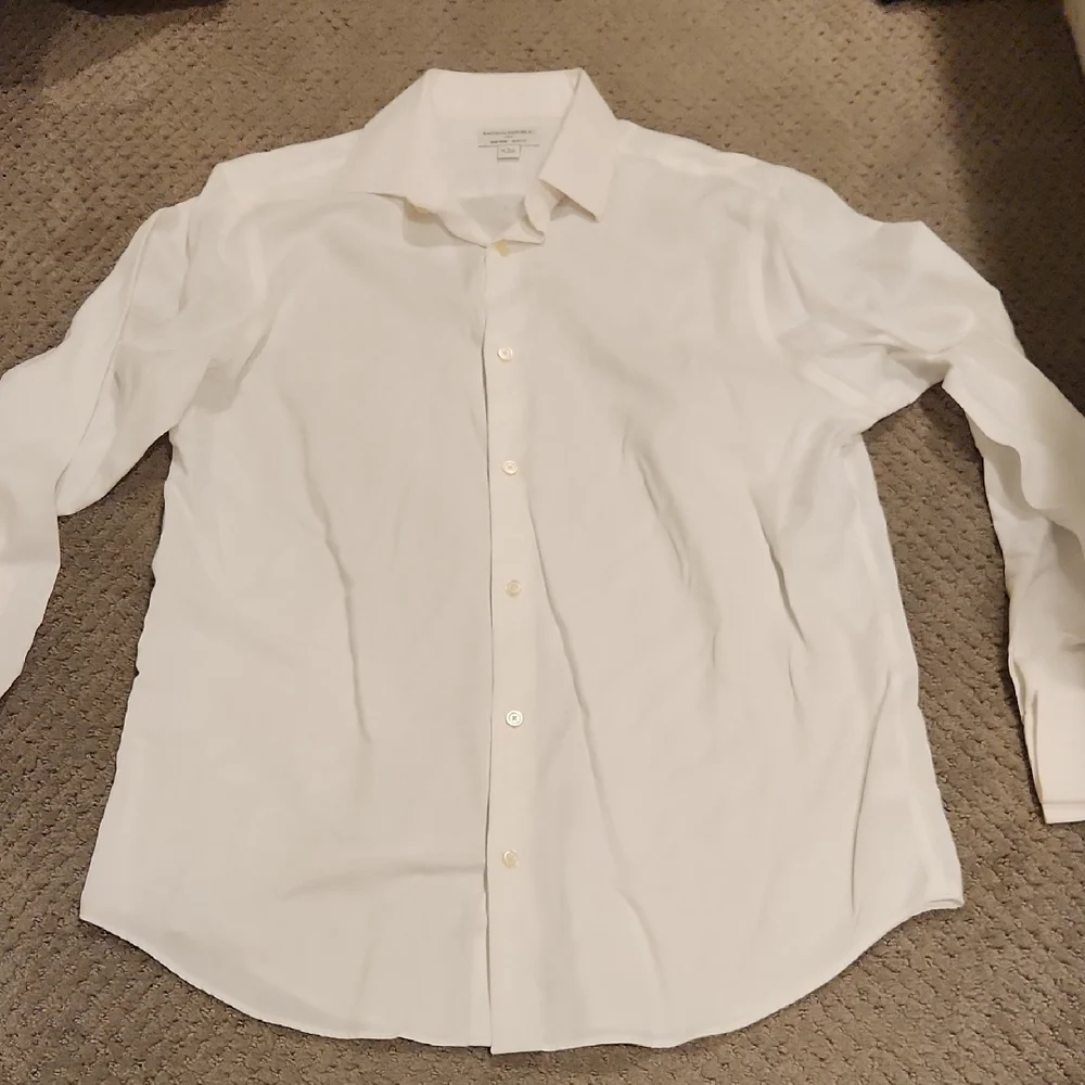 Banana Republic SLIM FIT button Down L 100% COTTON Worn ONCE